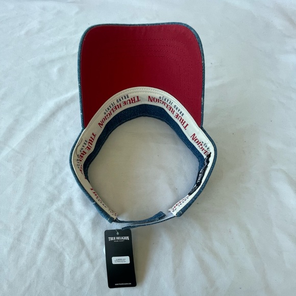 True Religion Unisex Adjustable Visor Hat - Picture 4 of 7
